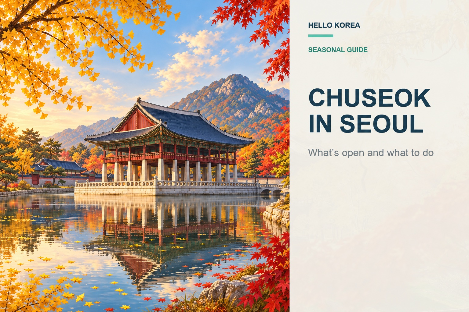 Chuseok in Seoul 2026: What’s Open and What to Do